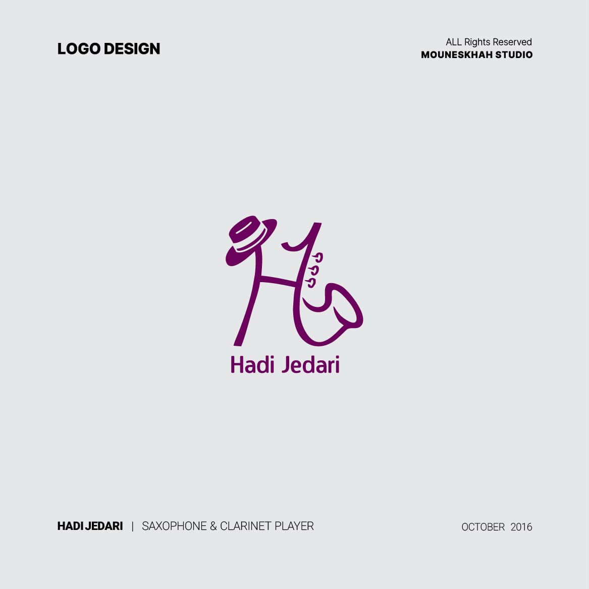 طراحی لوگو برند هادی جداری | HADI JEDARI — کاربرد