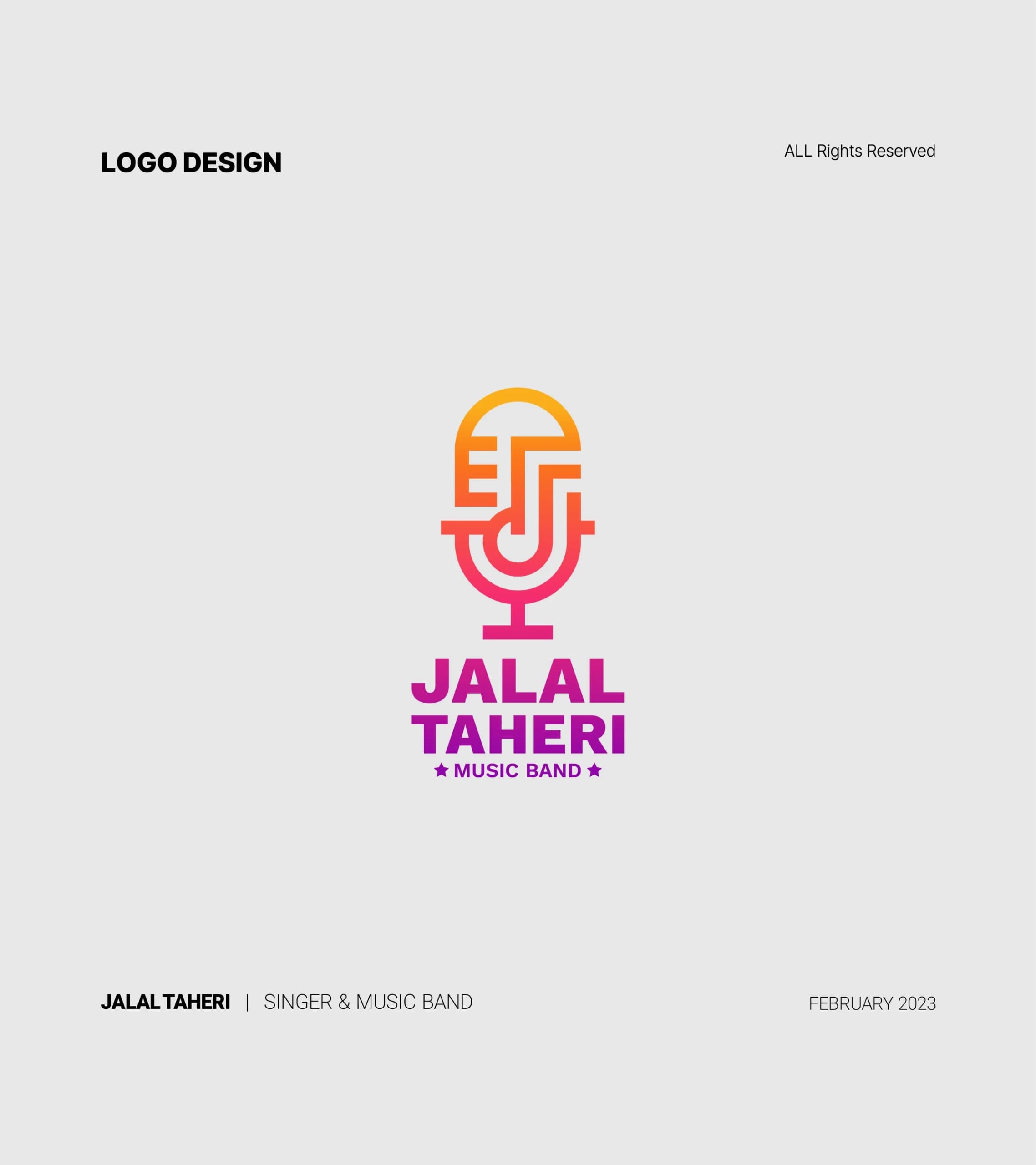 طراحی لوگو برند جلال طاهری | JALAL TAHERI — کاربرد