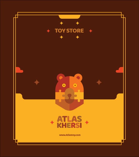 طراحی هویت بصری برند اطلس خرسی — کاربرد
