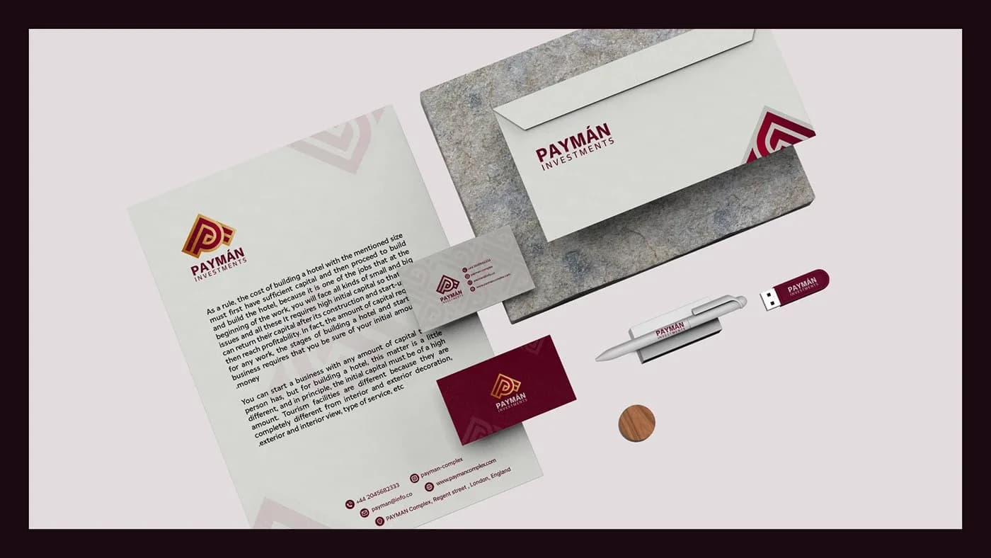 طراحی هویت بصری برند پیمان | PAYMAN — کاربرد