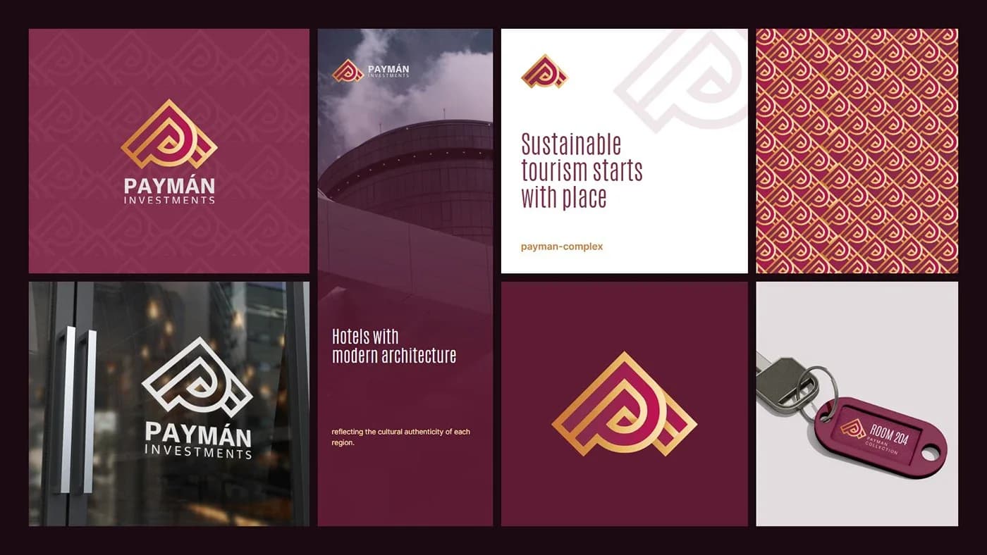 طراحی هویت بصری برند پیمان | PAYMAN — کاربرد