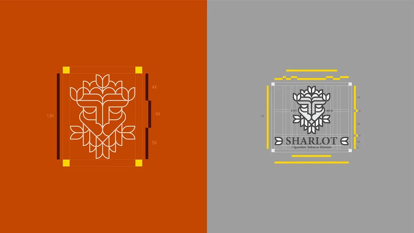 طراحی هویت بصری برند شارلوت | SHARLOT — کاربرد