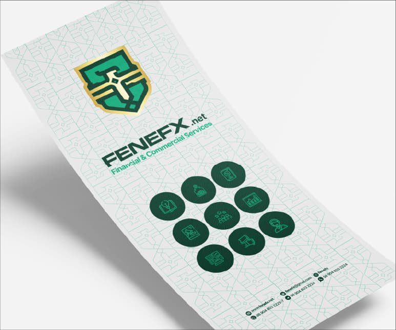 طراحی هویت بصری برند فنفیکس — کاربرد