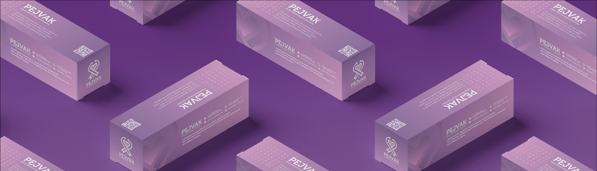 طراحی هویت بصری برند پژواک — لوگو روی زمینه تیره