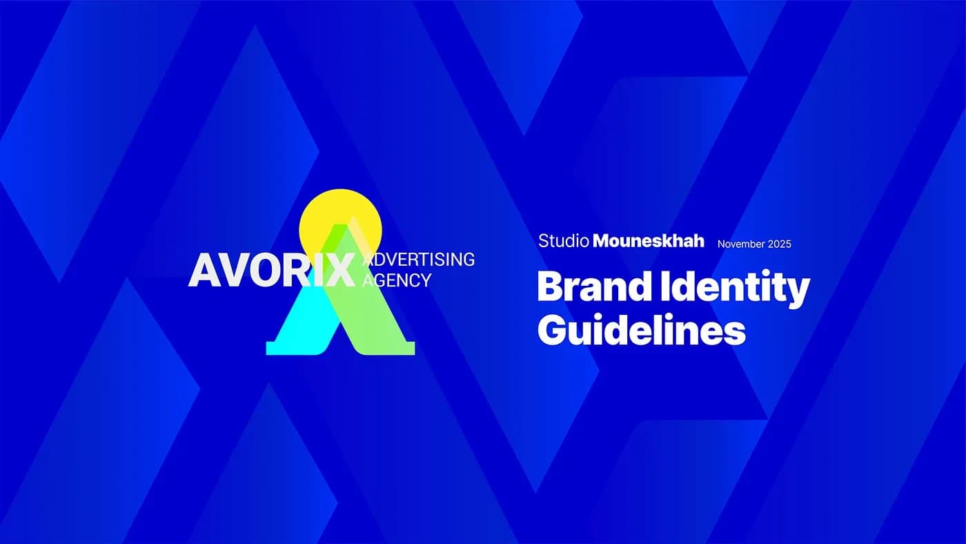 طراحی هویت بصری برند آوریکس | AVORIX — کاربرد