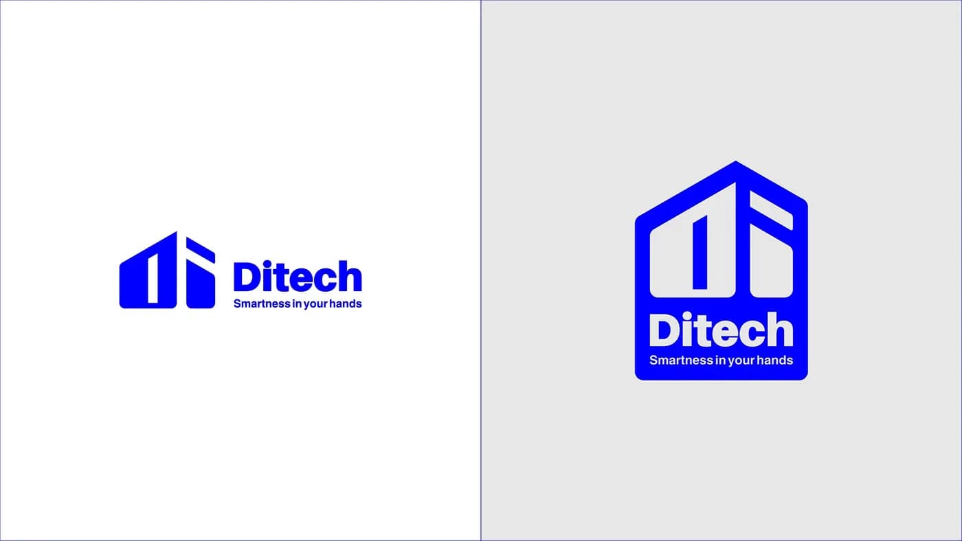طراحی لوگو برند دیتک | DITECH — کاربرد
