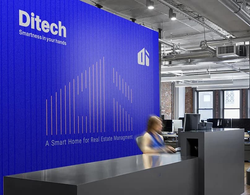 طراحی هویت بصری برند دیتک | DITECH