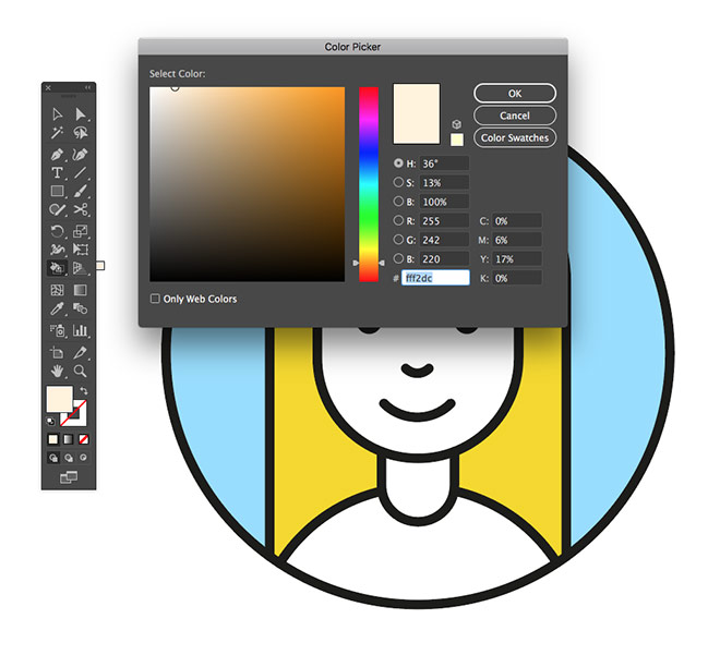 نحوه ایجاد کاراکترهای آواتار وکتور با Adobe Illustrator
