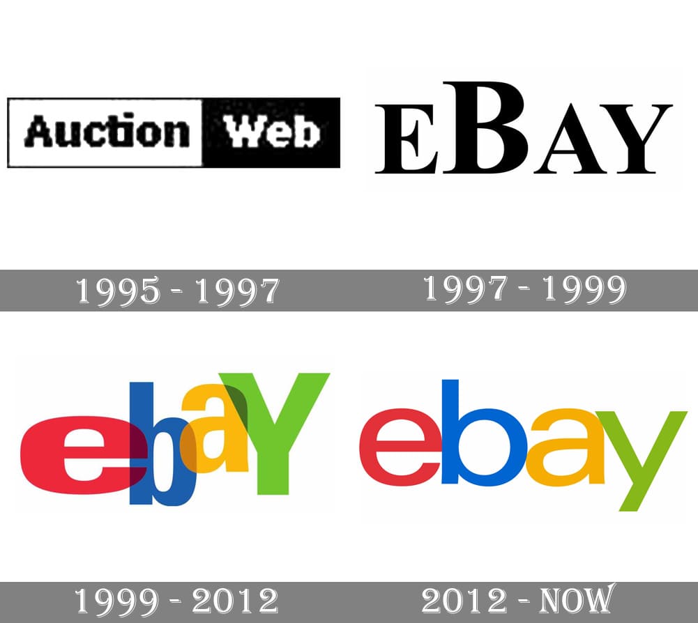طراحی لوگو معروف eBay