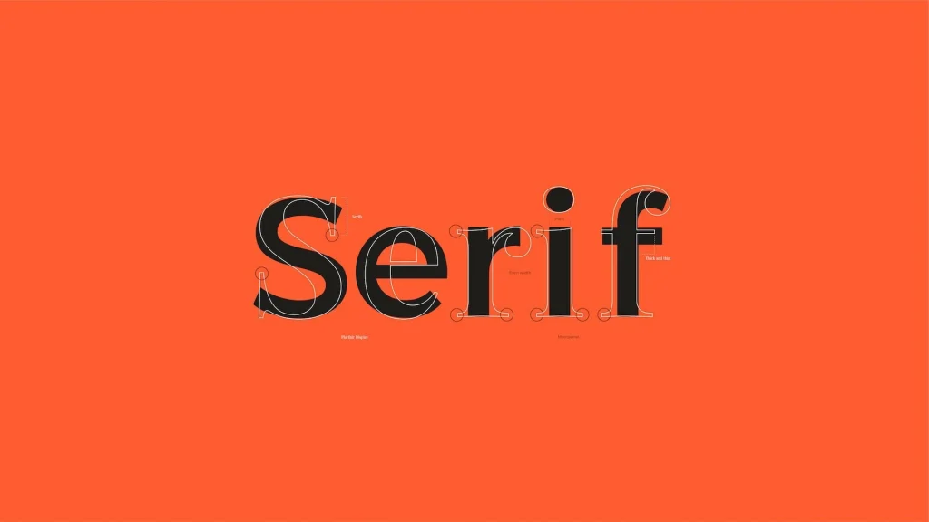 استفاده از فونت Sans serif در لوگو استفاده از فونت Sans serif در لوگو